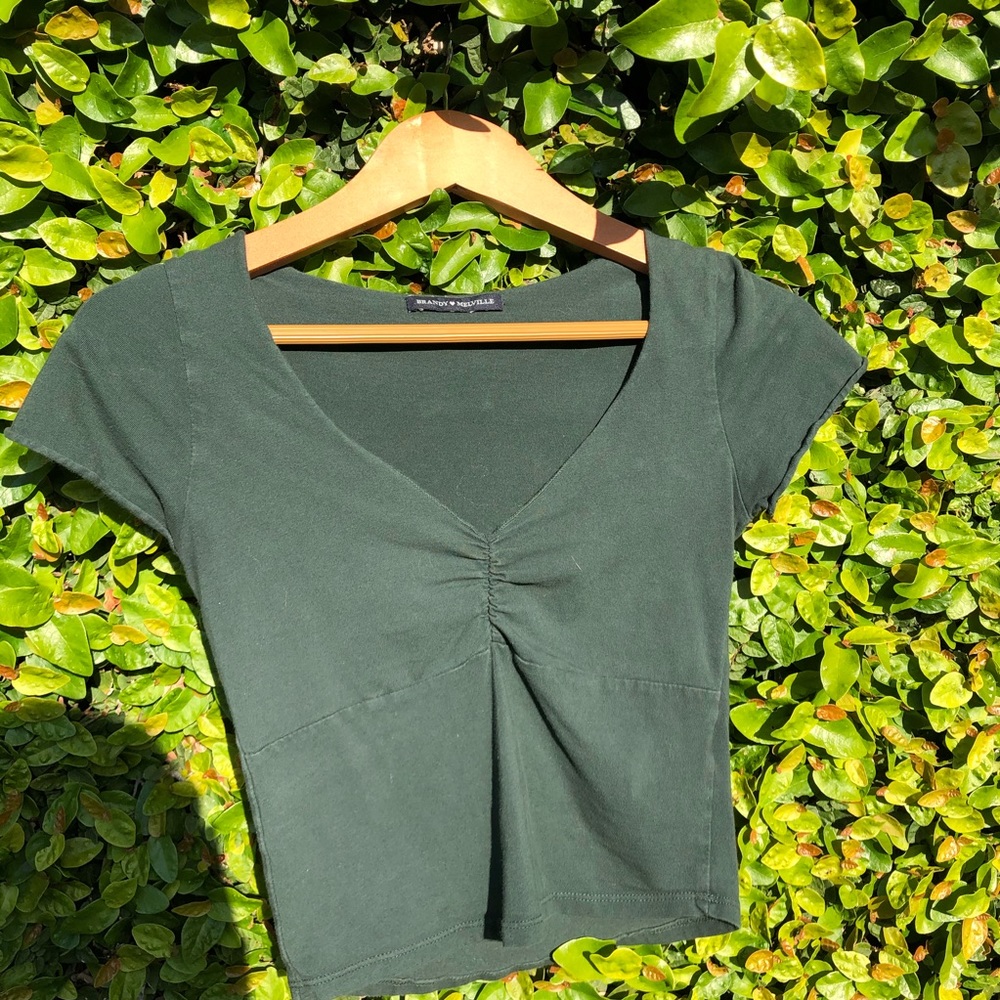green gina top
